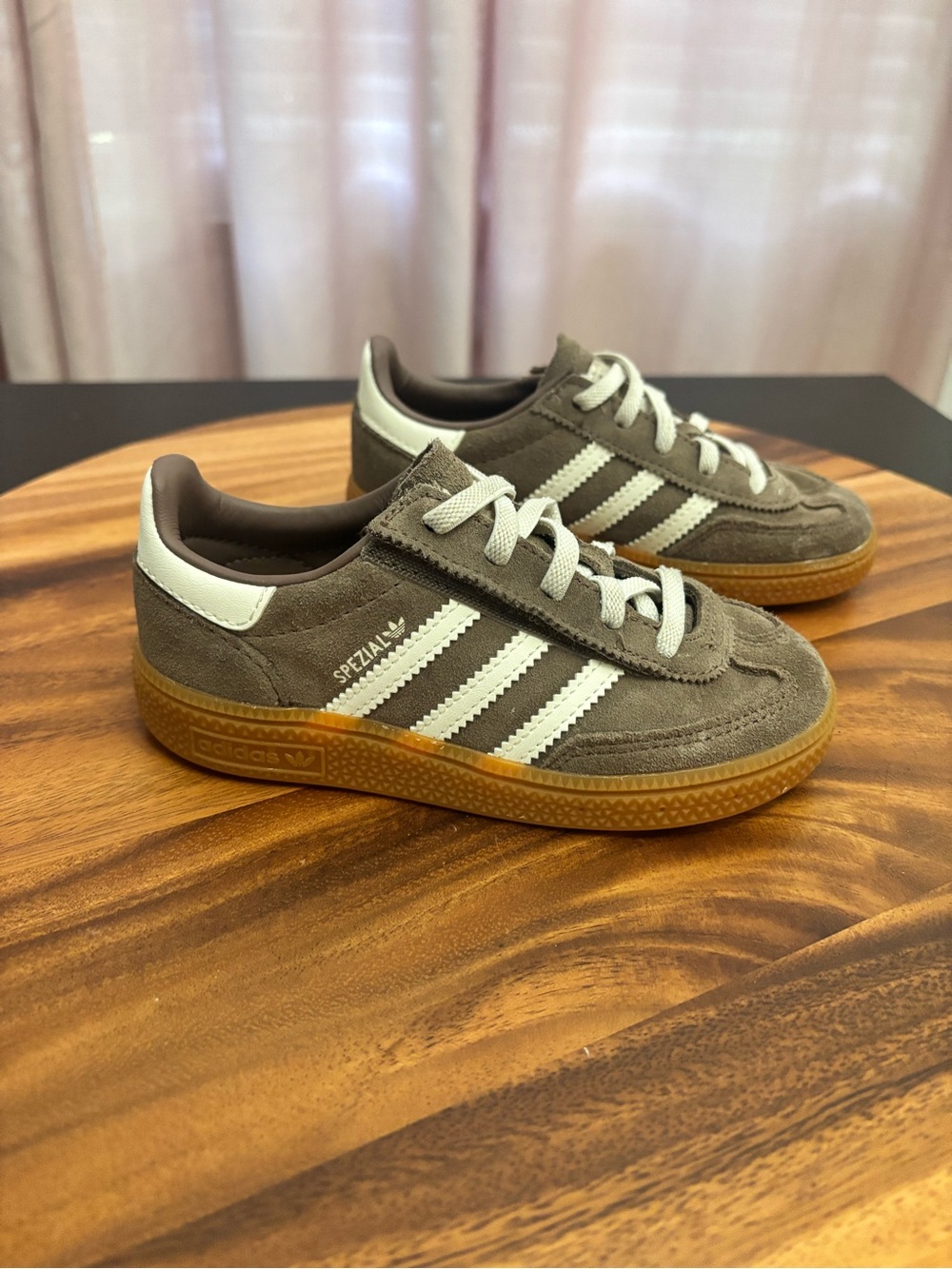 Adidas Toddler Handball Spezial Earth Strata Brown Sneakers Size 10